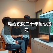 毛线织就二十年暖心接力(图1) 毛线织就二十年暖心接力(图1)