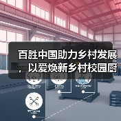 百胜中国助力乡村发展,以爱焕新乡村校园厨房(图1) 百胜中国助力乡村发展,以爱焕新乡村校园厨房(图1)