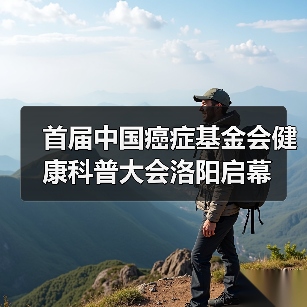 首届中国癌症基金会健康科普大会洛阳启幕　（图1）