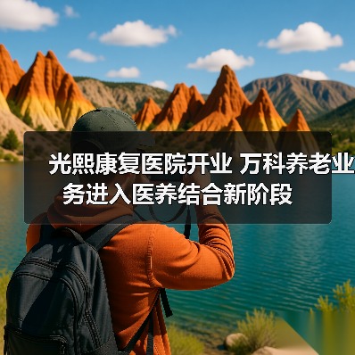 光熙康复医院开业 万科养老业务进入医养结合新阶段（图3）
