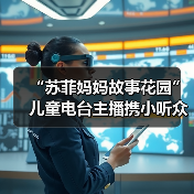 “苏菲妈妈故事花园”儿童电台主播携小听众走进养老院献爱心(图1) “苏菲妈妈故事花园”儿童电台主播携小听众走进养老院献爱心(图1)