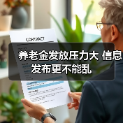 养老金发放压力大 信息发布更不能乱(图1) 养老金发放压力大 信息发布更不能乱(图1)
