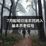 7月起被征地农民纳入基本养老保险(图2) 7月起被征地农民纳入基本养老保险(图2)