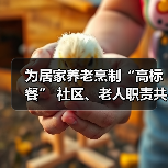 为居家养老烹制“高标餐” 社区、老人职责共担（图2）