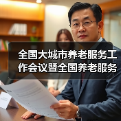 全国大城市养老服务工作会议暨全国养老服务推进会议在南京召开 娄勤俭会见黄树贤（图4）