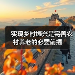实现乡村振兴是完善农村养老的必要前提(图4) 实现乡村振兴是完善农村养老的必要前提(图4)