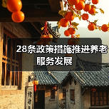 28条政策措施推进养老服务发展(图3) 28条政策措施推进养老服务发展(图3)