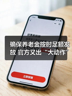 确保养老金按时足额发放 官方又出“大动作”(图3) 确保养老金按时足额发放 官方又出“大动作”(图3)