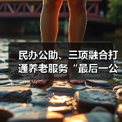 民办公助、三项融合打通养老服务“最后一公里”（图3）