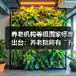 养老机构等级国家标准出台:养老院将有“五星级”(图3) 养老机构等级国家标准出台:养老院将有“五星级”(图3)