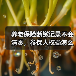养老保险断缴记录不会清零,参保人权益怎么算?(图3) 养老保险断缴记录不会清零,参保人权益怎么算?(图3)