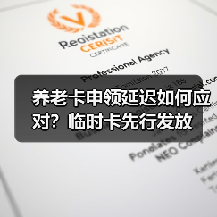 养老卡申领延迟如何应对？临时卡先行发放（图4）