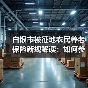 白银市被征地农民养老保险新规解读：如何参保？（图1）