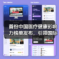 首份中国医疗健康影响力榜单发布,引领国际化发展(图2) 首份中国医疗健康影响力榜单发布,引领国际化发展(图2)