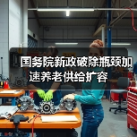 国务院新政破除瓶颈加速养老供给扩容(图2) 国务院新政破除瓶颈加速养老供给扩容(图2)