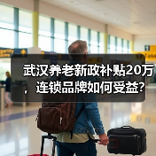 武汉养老新政补贴20万,连锁品牌如何受益?(图2) 武汉养老新政补贴20万,连锁品牌如何受益?(图2)