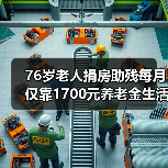 76岁老人捐房助残每月仅靠1700元养老金生活?(图3) 76岁老人捐房助残每月仅靠1700元养老金生活?(图3)