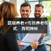 旅居养老≠传统养老模式,真相揭秘(图3) 旅居养老≠传统养老模式,真相揭秘(图3)