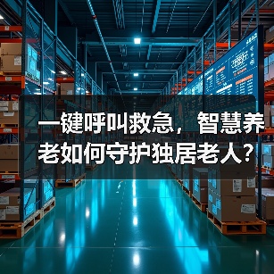 一键呼叫救急，智慧养老如何守护独居老人？（图1）