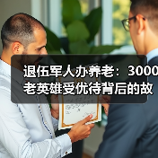 退伍军人办养老：3000老英雄受优待背后的故事（图3）