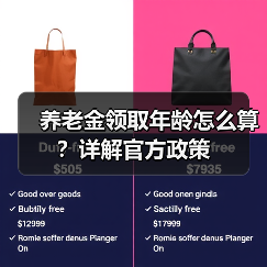 养老金领取年龄怎么算？详解官方政策（图4）