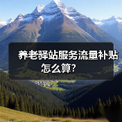 养老驿站服务流量补贴怎么算？（图3）