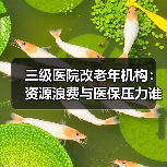 三级医院改老年机构:资源浪费与医保压力谁来买单?(图2) 三级医院改老年机构:资源浪费与医保压力谁来买单?(图2)
