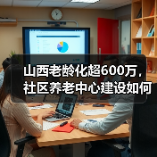 山西老龄化超600万，社区养老中心建设如何破局？（图1）