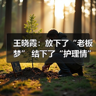 王晓霞：放下了“老板梦” 结下了“护理情”（图2）