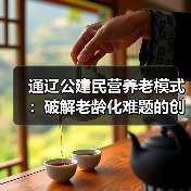 通辽公建民营养老模式：破解老龄化难题的创新实践（图3）