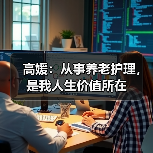 高媛：从事养老护理，是我人生价值所在（图2）