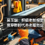 吴玉韶:积极老龄观要贯穿新时代养老服务业发展全过程(图1) 吴玉韶:积极老龄观要贯穿新时代养老服务业发展全过程(图1)