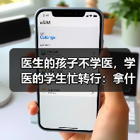 医生的孩子不学医，学医的学生忙转行：拿什么缓解你的焦虑，白大褂？（图4）