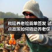 税延养老险首单签发 试点政策如何撬动养老保障(图1) 税延养老险首单签发 试点政策如何撬动养老保障(图1)