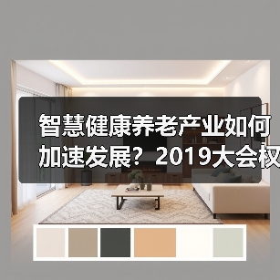 智慧健康养老产业如何加速发展?2019大会权威解读(图2) 智慧健康养老产业如何加速发展?2019大会权威解读(图2)