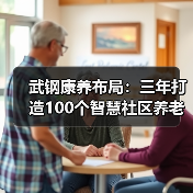 武钢康养布局：三年打造100个智慧社区养老中心（图3）