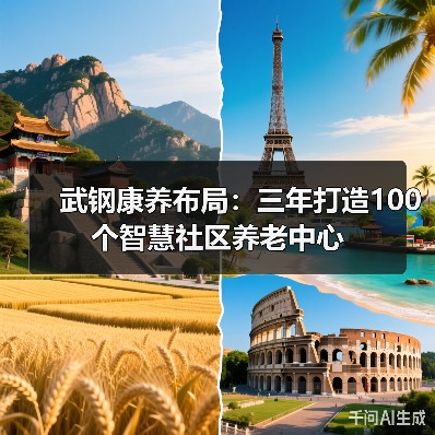 武钢康养布局：三年打造100个智慧社区养老中心（图1）