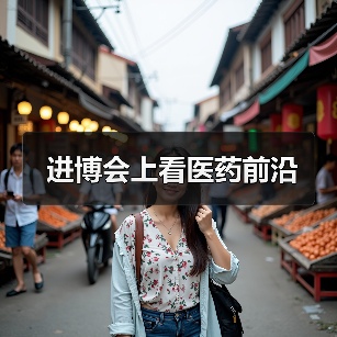 进博会上看医药前沿(图3) 进博会上看医药前沿(图3)