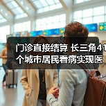 门诊直接结算 长三角41个城市居民看病实现医保“一卡通”(图1) 门诊直接结算 长三角41个城市居民看病实现医保“一卡通”(图1)