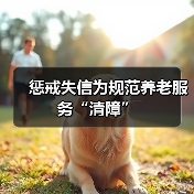 惩戒失信为规范养老服务“清障”(图3) 惩戒失信为规范养老服务“清障”(图3)