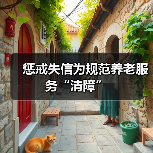 惩戒失信为规范养老服务“清障”(图1) 惩戒失信为规范养老服务“清障”(图1)