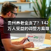 贵州养老金涨了?142万人受益的调整方案曝光(图3) 贵州养老金涨了?142万人受益的调整方案曝光(图3)