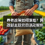 养老政策如何落地?民政部主题党日活动聚焦敬老公益实践(图1) 养老政策如何落地?民政部主题党日活动聚焦敬老公益实践(图1)