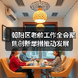 朝阳区老龄工作全会聚焦创新举措推动发展(图1) 朝阳区老龄工作全会聚焦创新举措推动发展(图1)