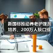 新国标推动养老护理员培养,200万人缺口或被填补(图1) 新国标推动养老护理员培养,200万人缺口或被填补(图1)