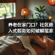 养老在家门口?社区嵌入式服务如何破解居家养老难题(图1) 养老在家门口?社区嵌入式服务如何破解居家养老难题(图1)