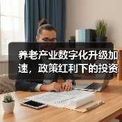 养老产业数字化升级加速,政策红利下的投资机会(图3) 养老产业数字化升级加速,政策红利下的投资机会(图3)