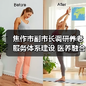 焦作市副市长调研养老服务体系建设 医养融合如何推进?(图1) 焦作市副市长调研养老服务体系建设 医养融合如何推进?(图1)