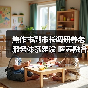 焦作市副市长调研养老服务体系建设 医养融合如何推进?(图4) 焦作市副市长调研养老服务体系建设 医养融合如何推进?(图4)