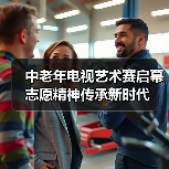 中老年电视艺术赛启幕 志愿精神传承新时代(图1) 中老年电视艺术赛启幕 志愿精神传承新时代(图1)